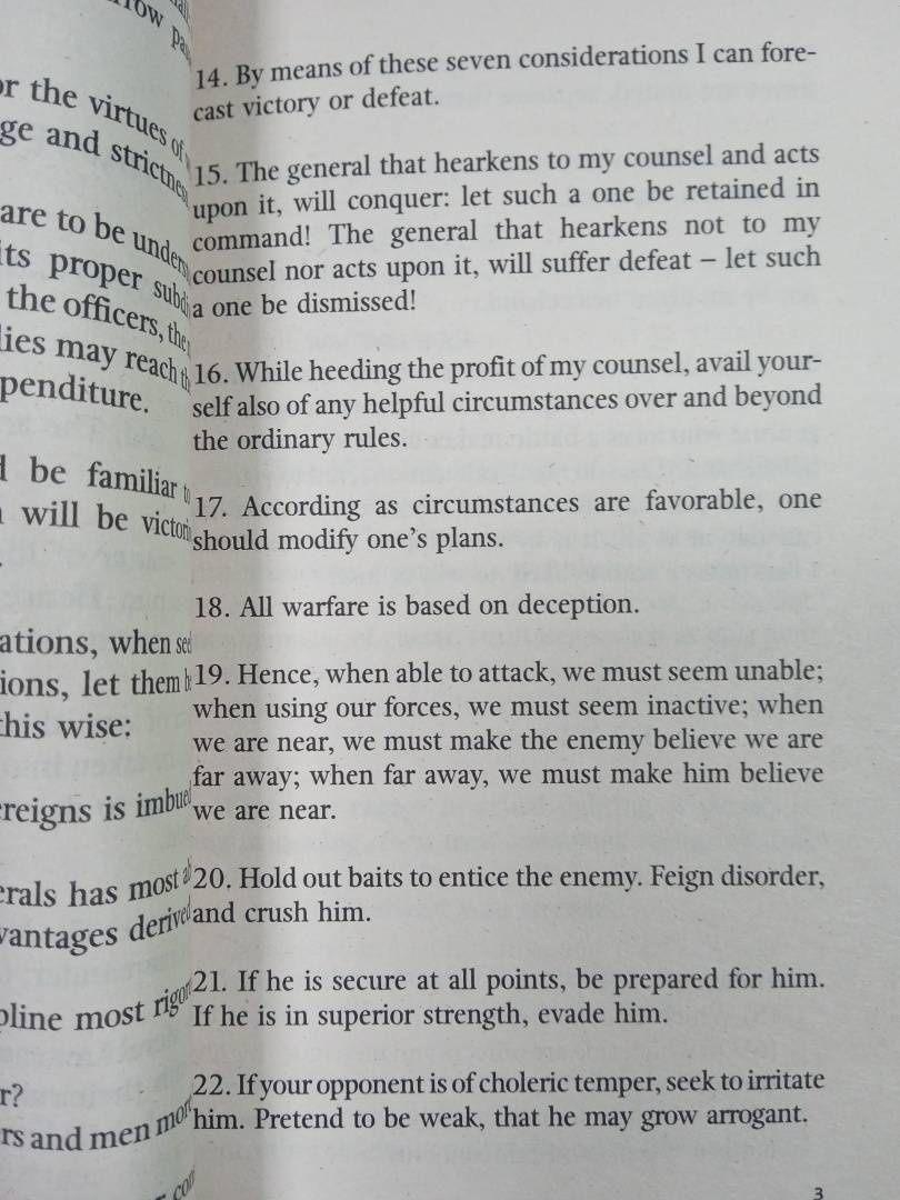 Tzu Sun: The Art of War