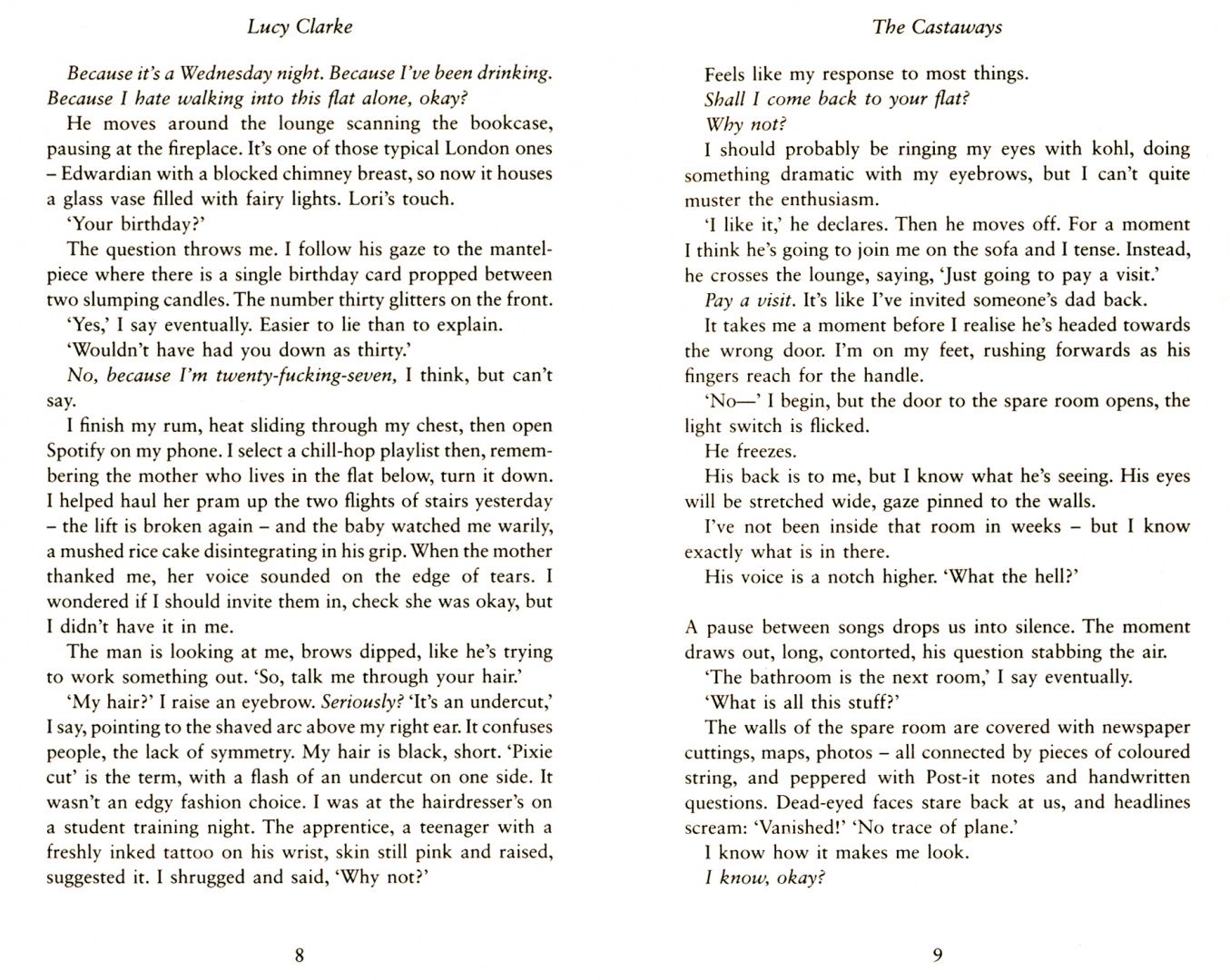 Lucy Clarke: The Castaways