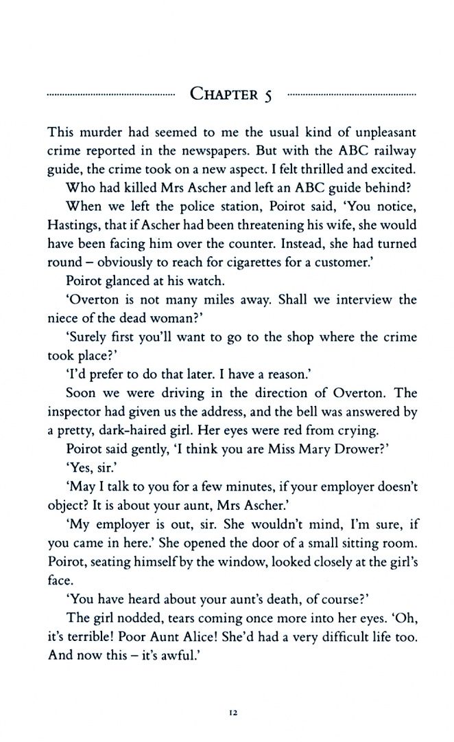 Agatha Christie: The ABC Murders. Level 4. B2