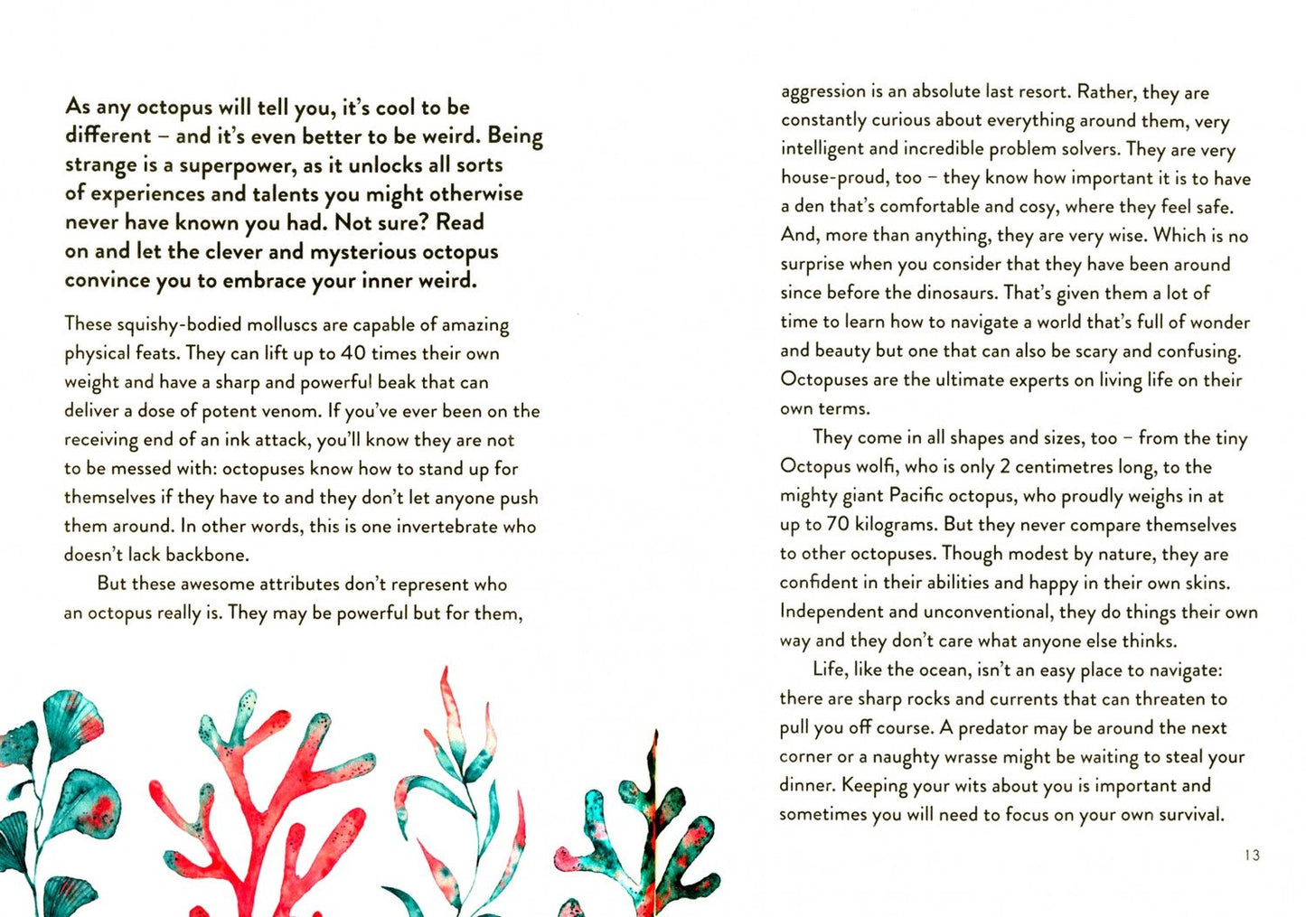 Liz Marvin: Weird is Beautiful. The Wisdom of Octopuses