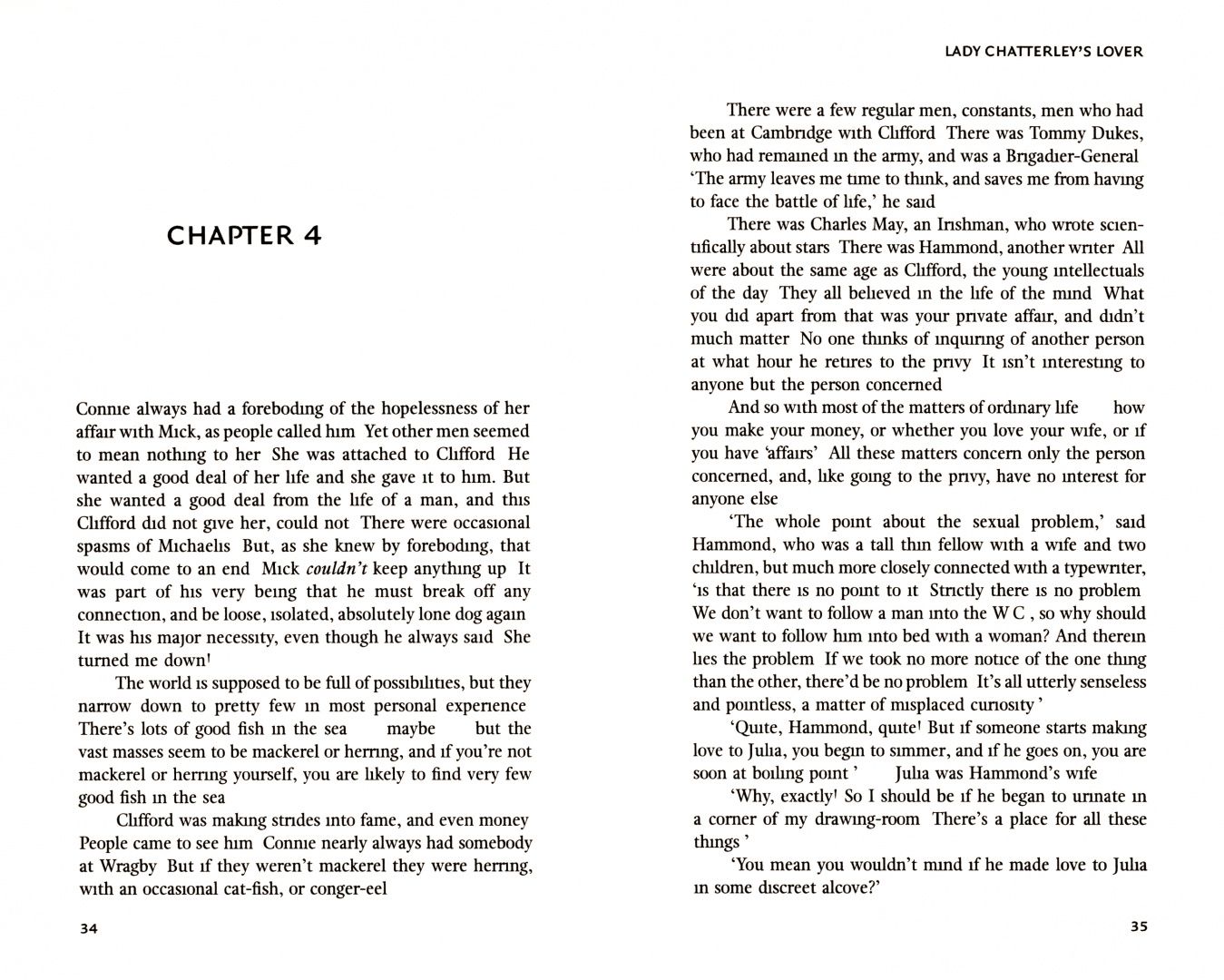 David Lawrence: Lady Chatterley’s Lover