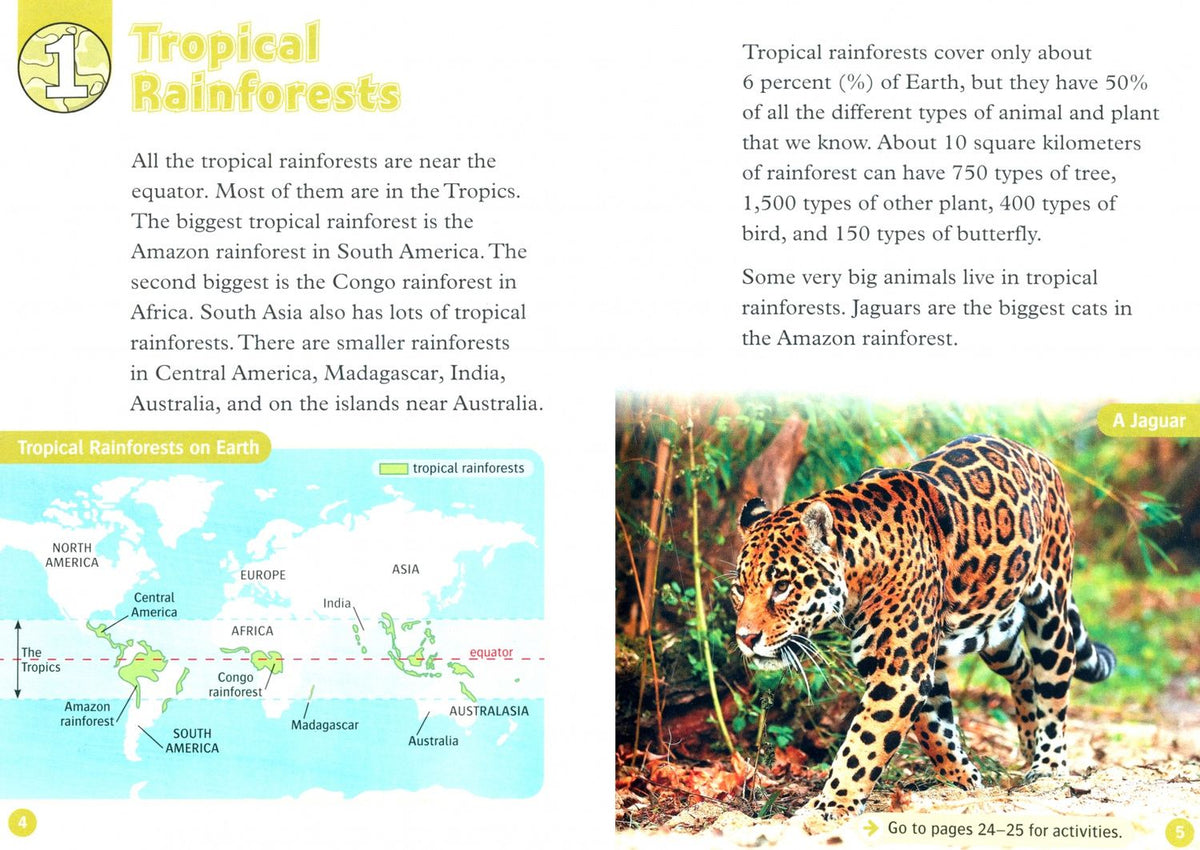 Cheryl Palin: Oxford Read and Discover. Level 3. Life in Rainforests Audio Pack
