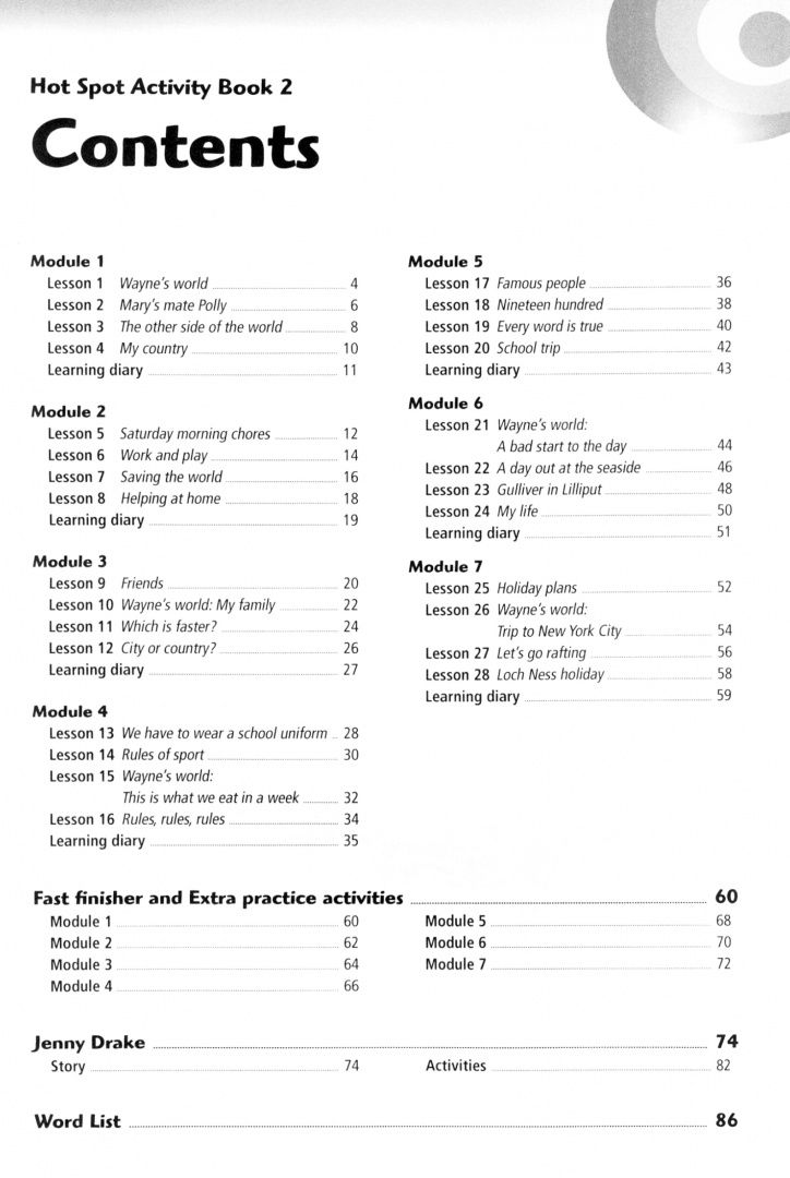 Katherine Stannett: Hot Spot. Level 2. Activity Book