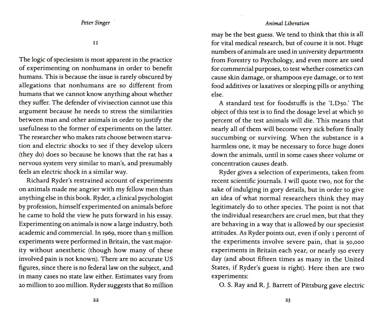 Peter Singer: Why Vegan?