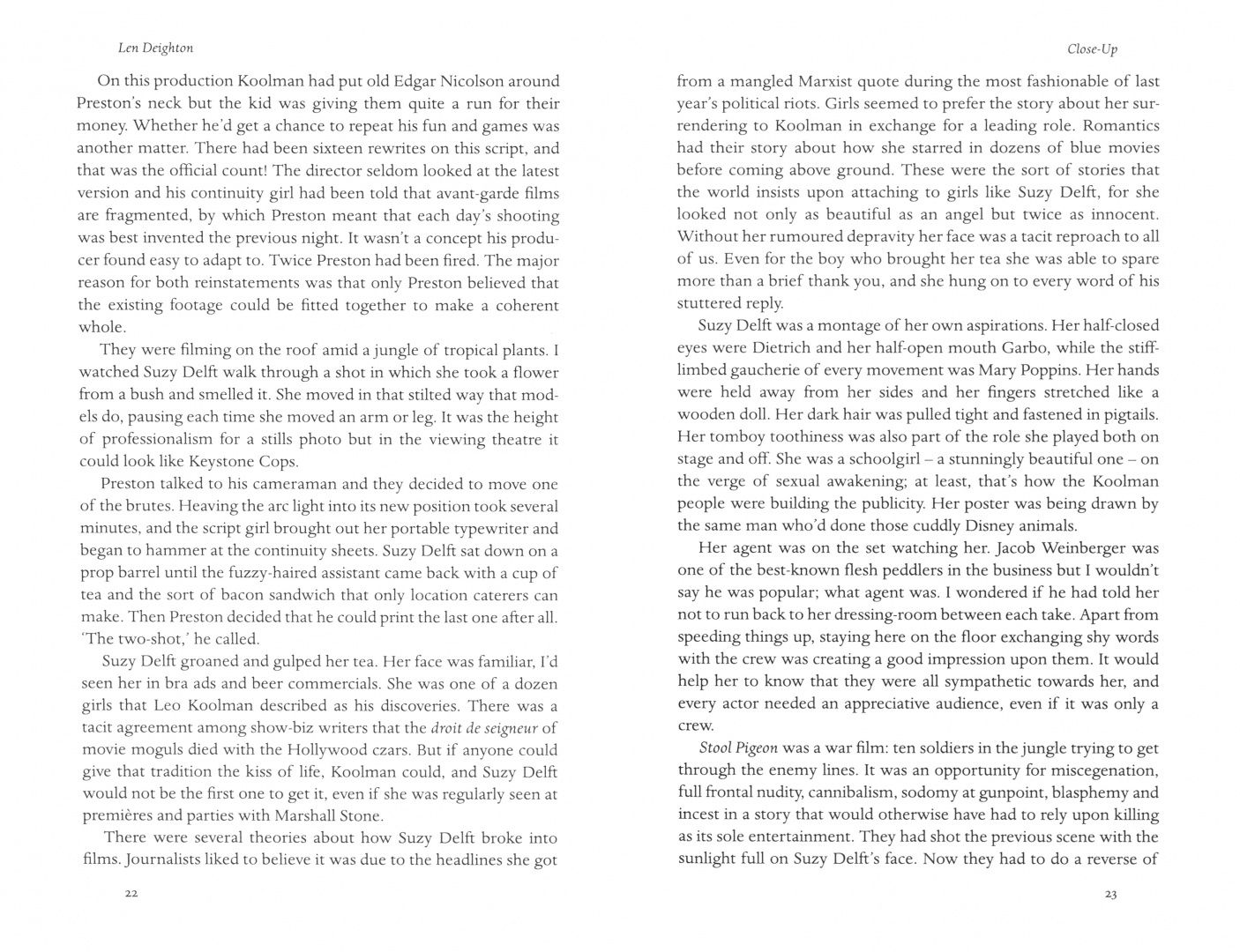 Len Deighton: Close-Up