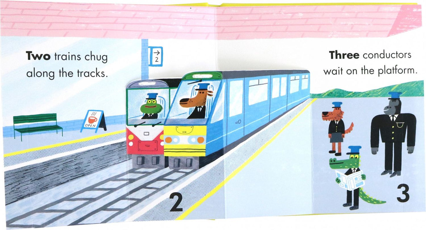 Pop-Up Vehicles. Let's Drive! A Book of Numbers
