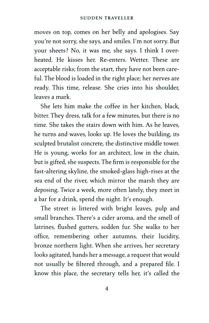 Sarah Hall: Sudden Traveller