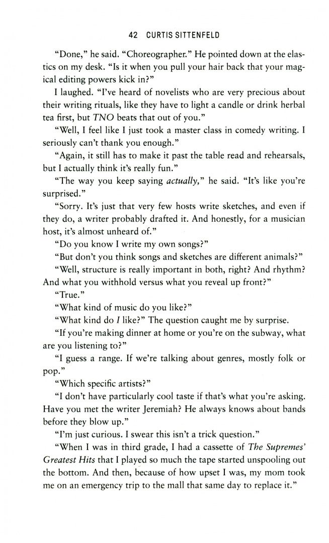 Curtis Sittenfeld: Romantic Comedy