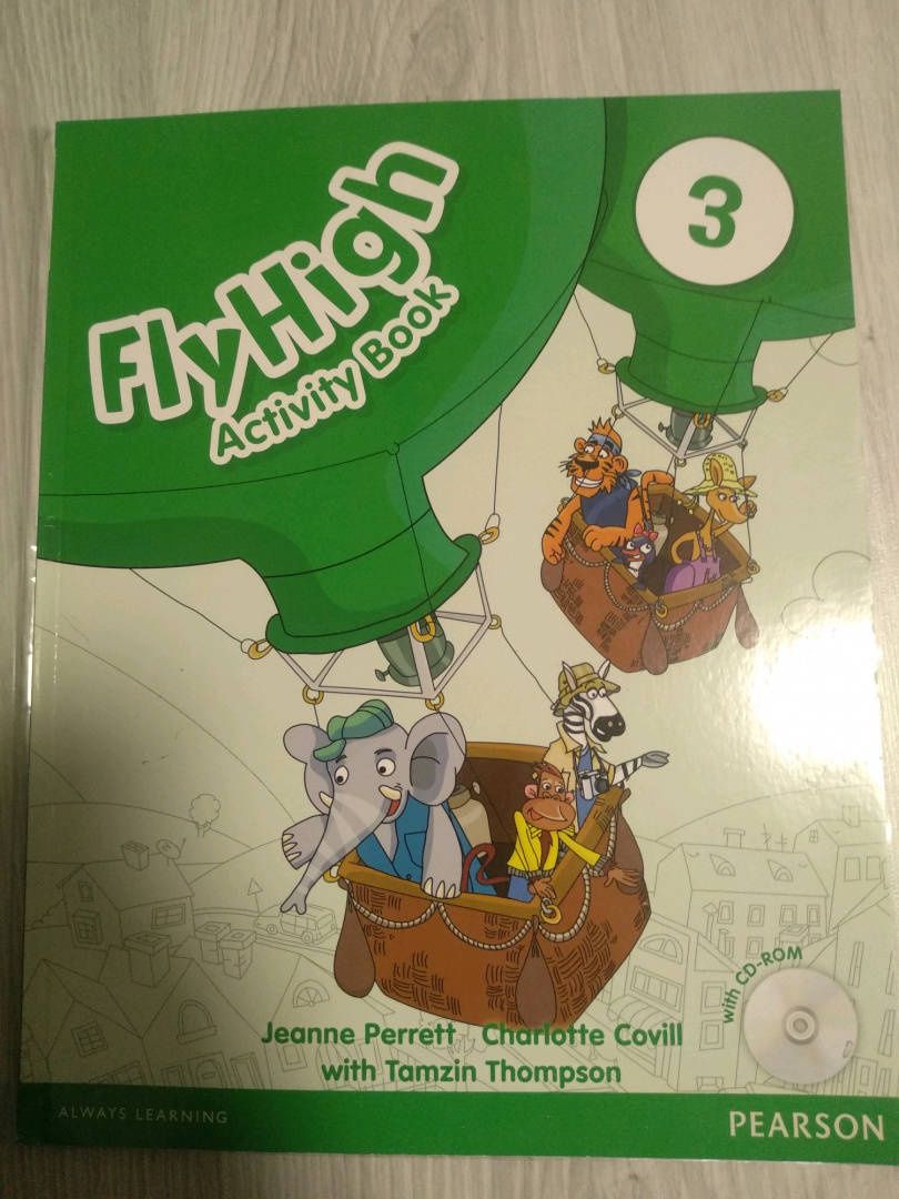 Charlotte Covill: Fly High. Level 3. Activity Book (+CD)