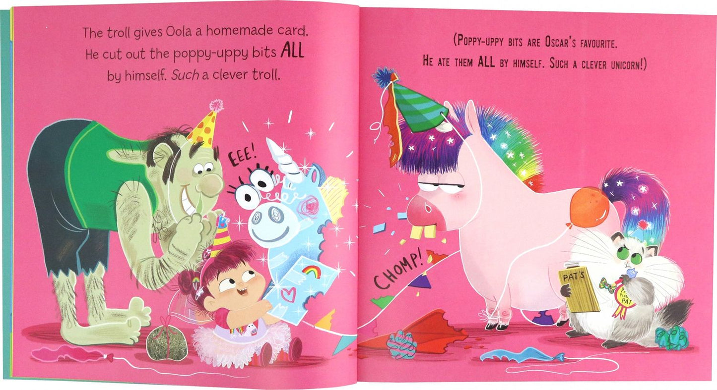 Lou Carter: Oscar the Hungry Unicorn Eats Cake