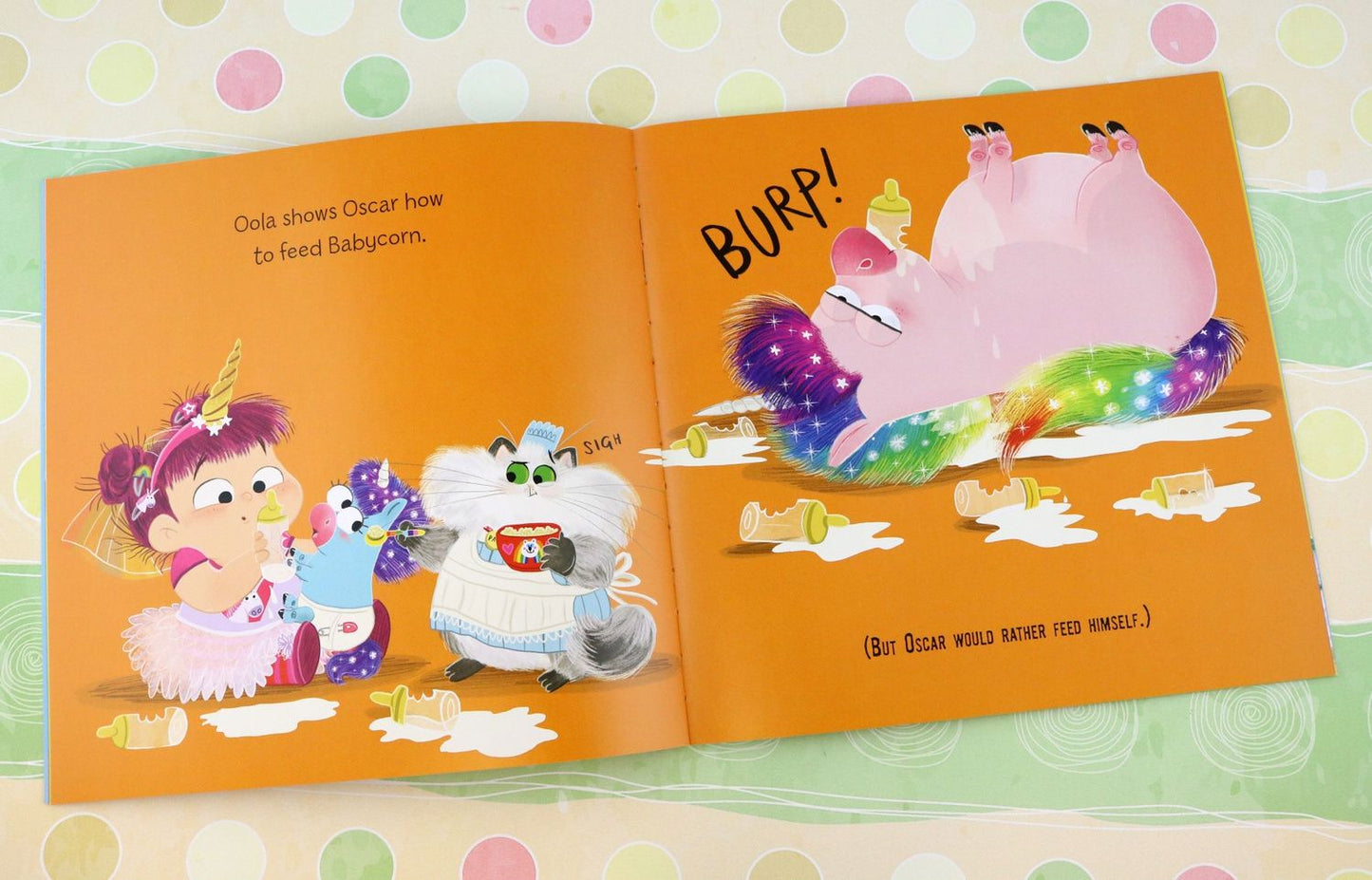 Lou Carter: Oscar the Hungry Unicorn and the New Babycorn