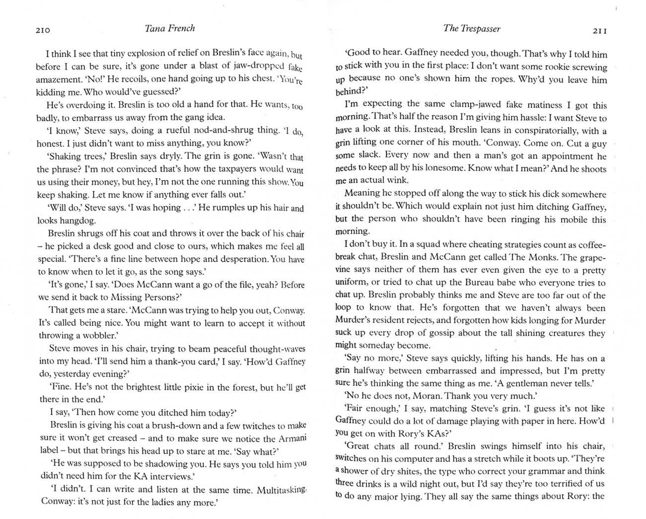 Tana French: The Trespasser