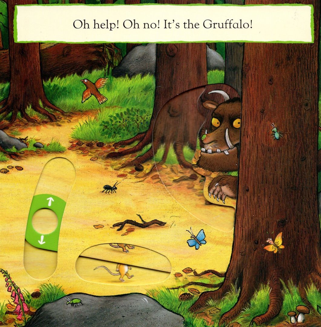 Julia Donaldson: The Gruffalo. A Push, Pull and Slide Book