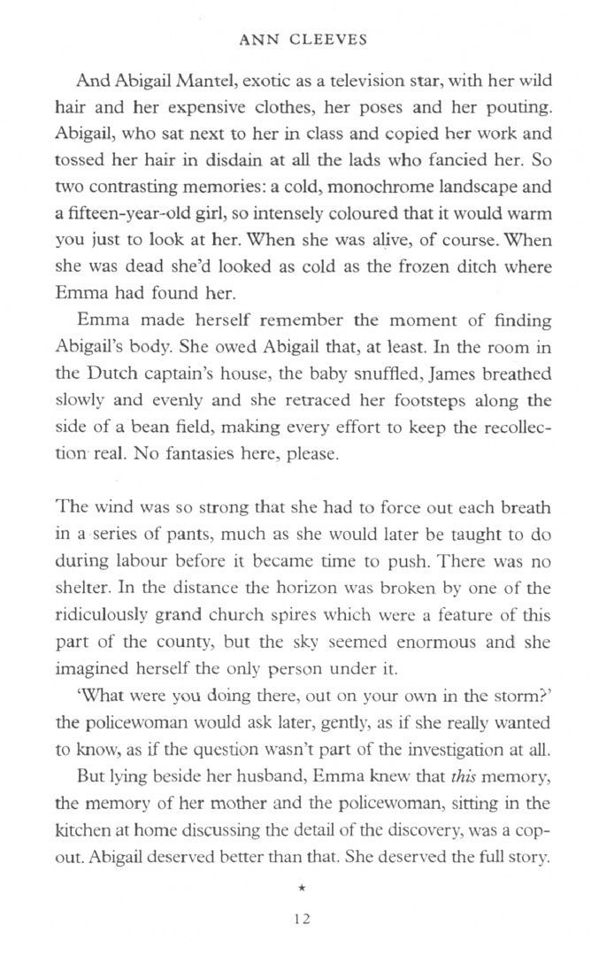 Ann Cleeves: Telling Tales