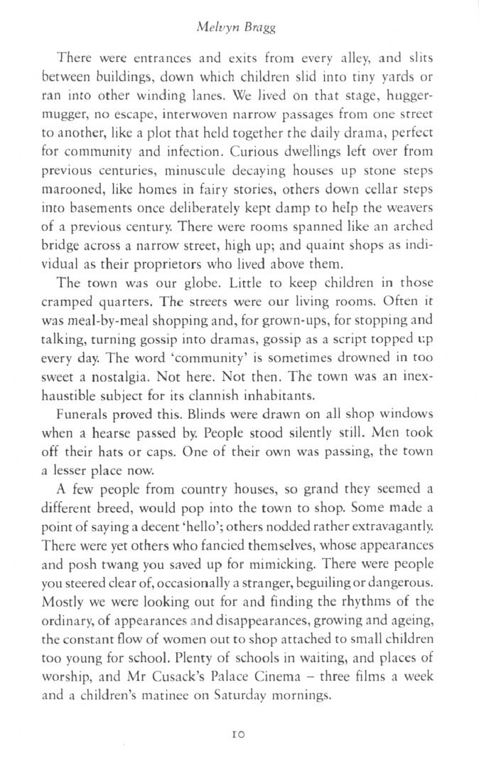 Melvyn Bragg: Back in the Day