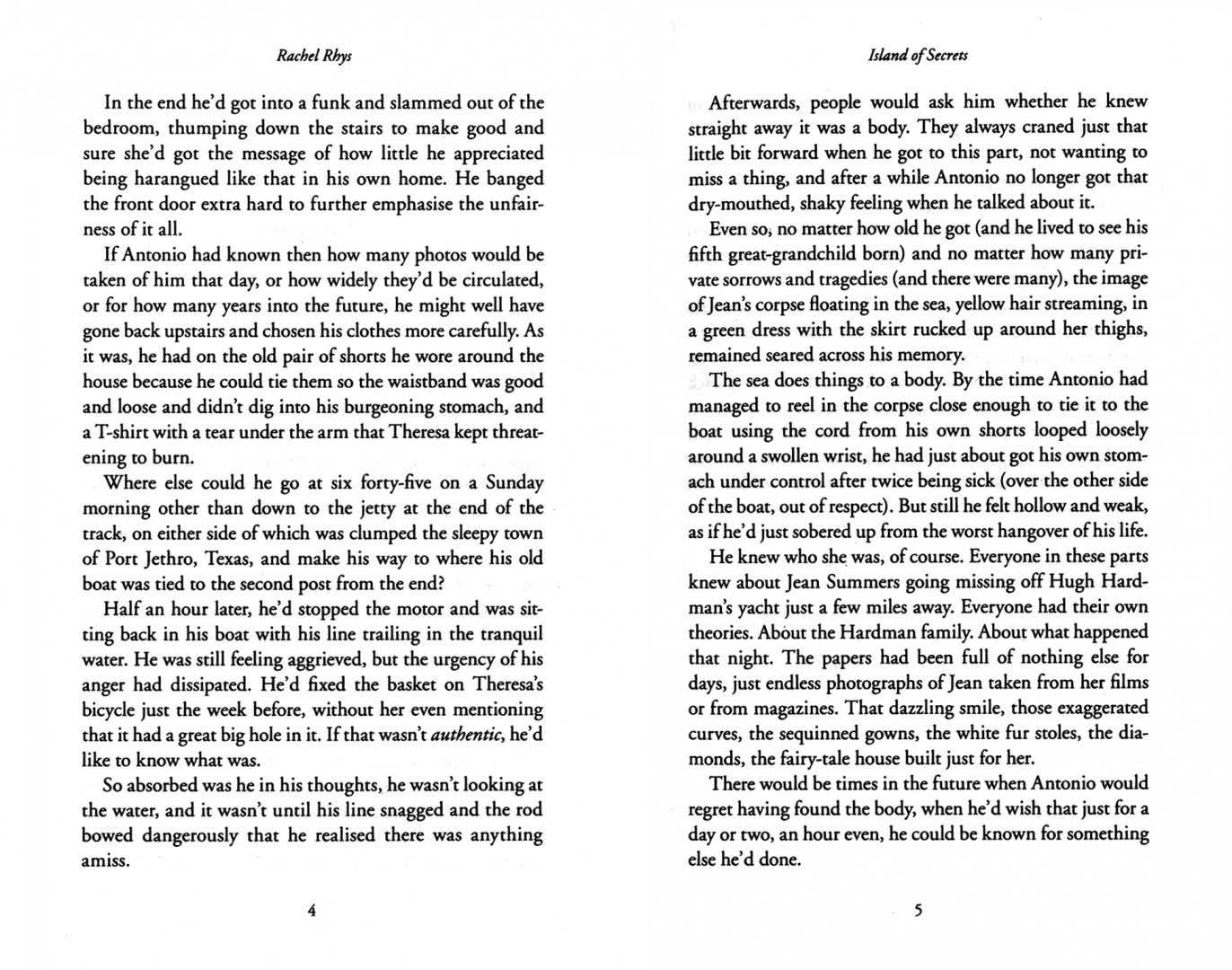 Rachel Rhys: Island of Secrets