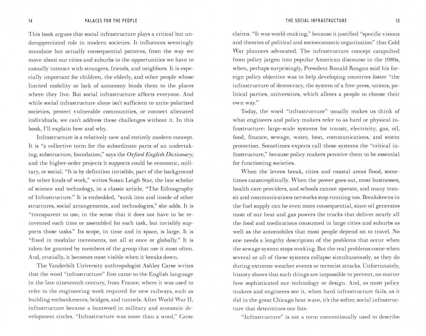 Eric Klinenberg: Palaces for the People. How To Build a More Equal and United Society