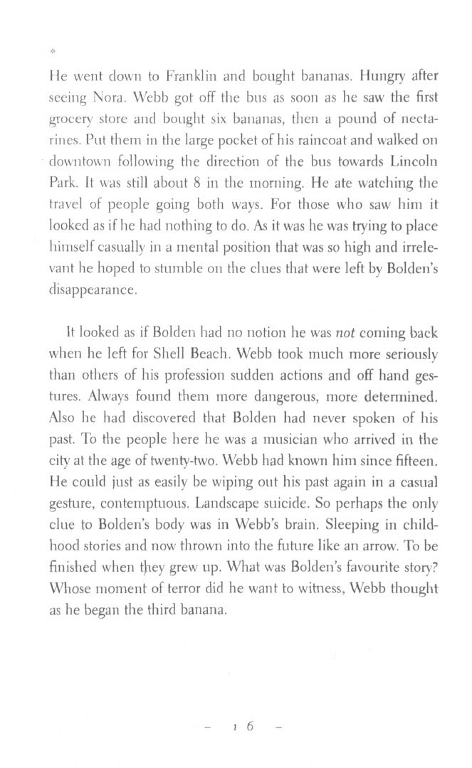 Michael Ondaatje: Coming Through Slaughter