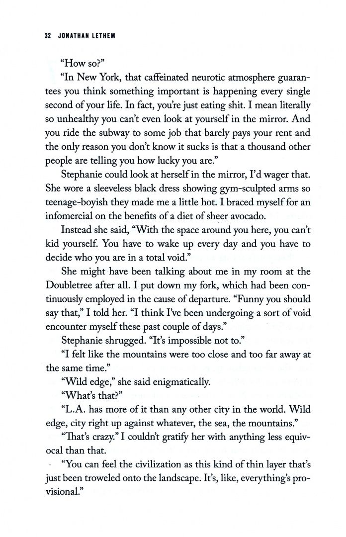 Jonathan Lethem: The Feral Detective