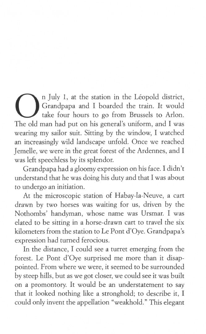 Amelie Nothomb: First Blood