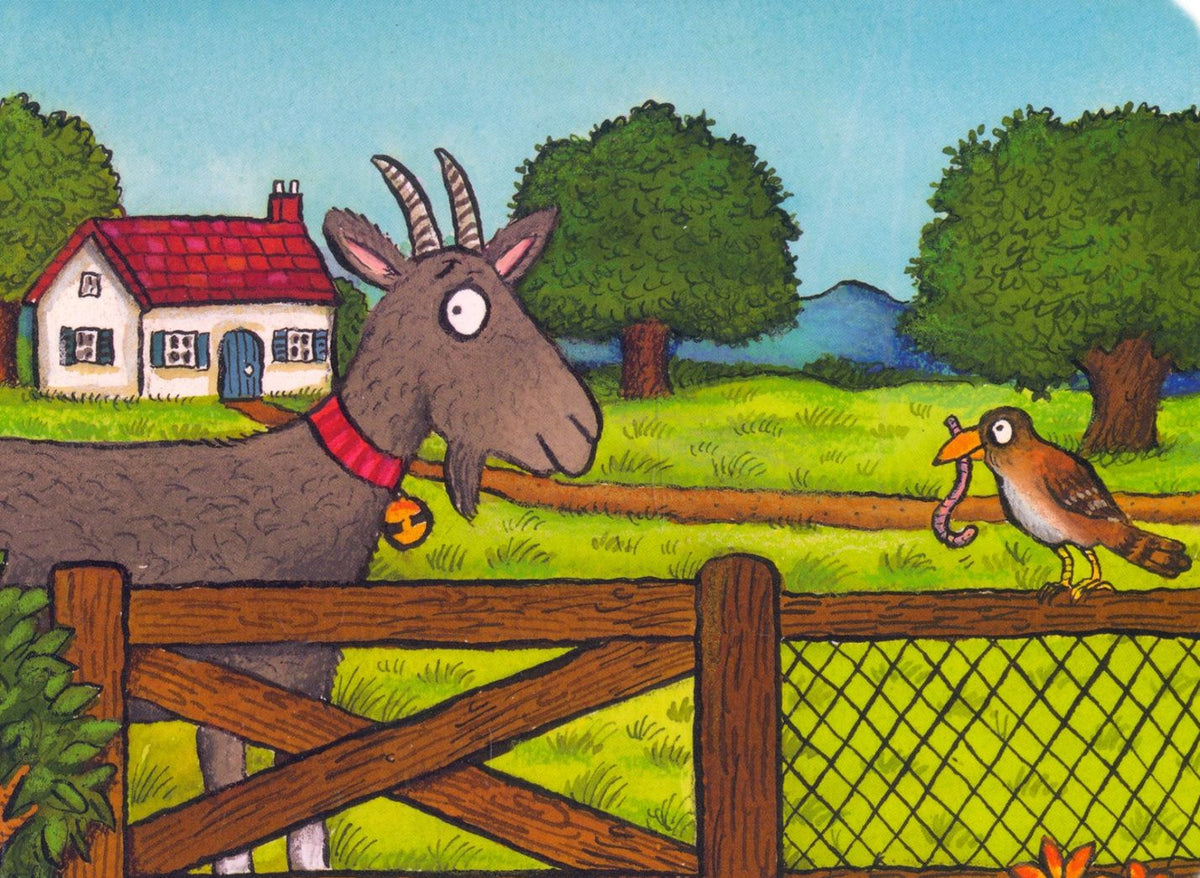 Axel Scheffler: Farmyard Friends. Gobbly Goat