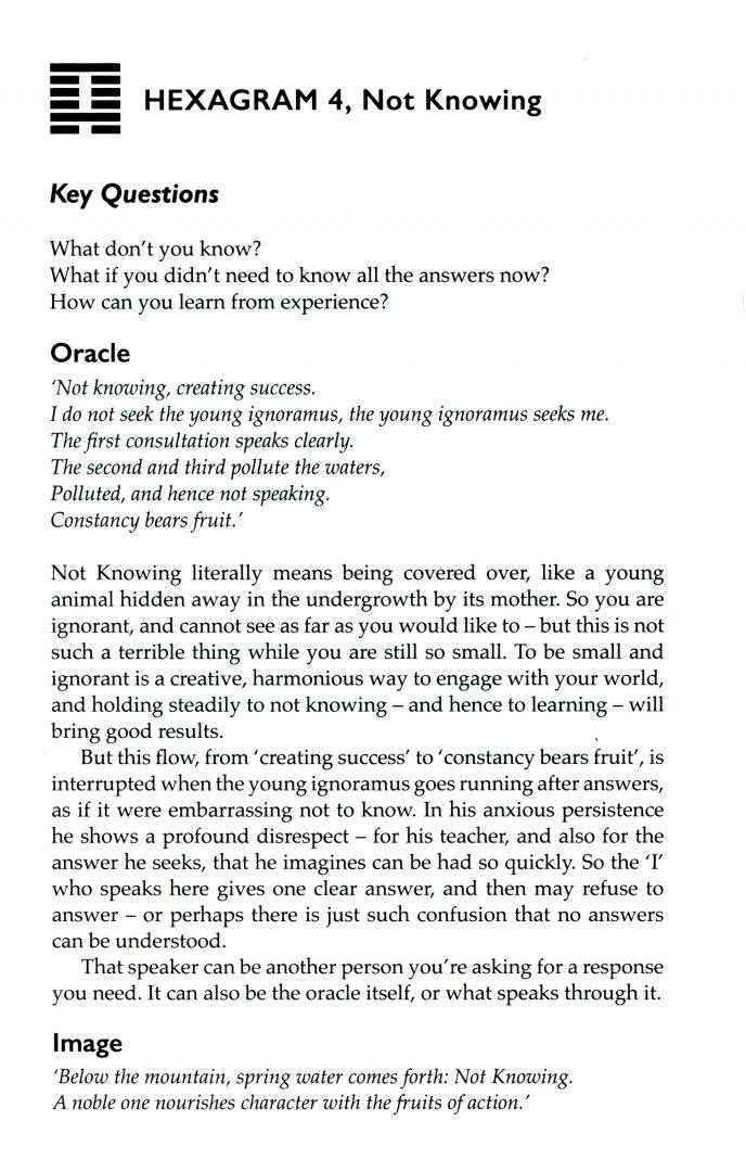 Hilary Barrett: I Ching