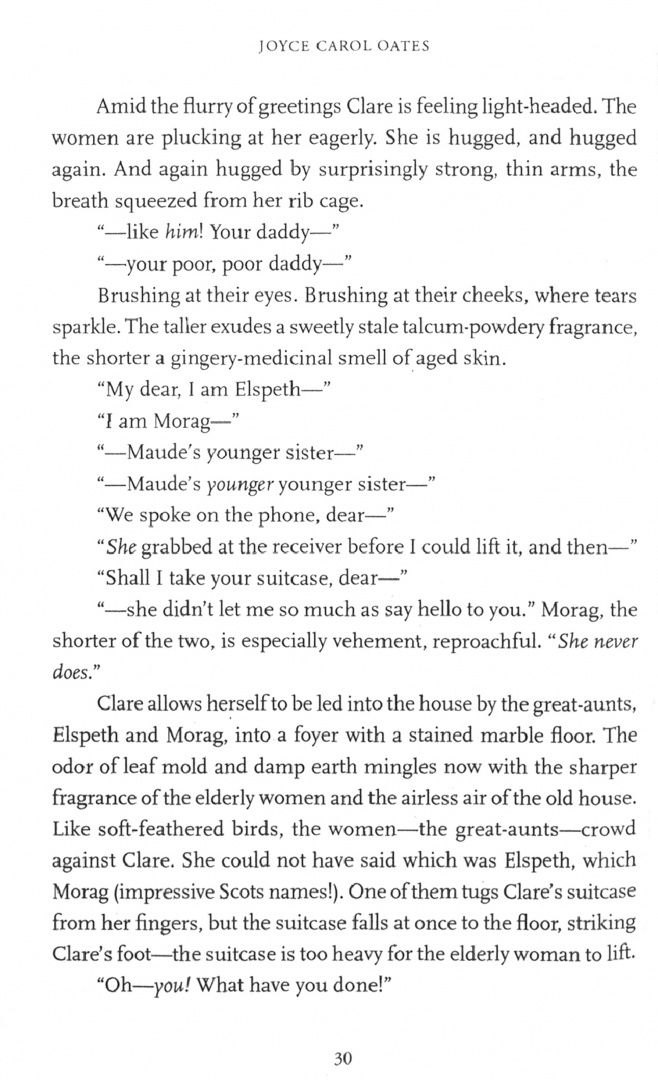 Joyce Oates: Cardiff, by the Sea