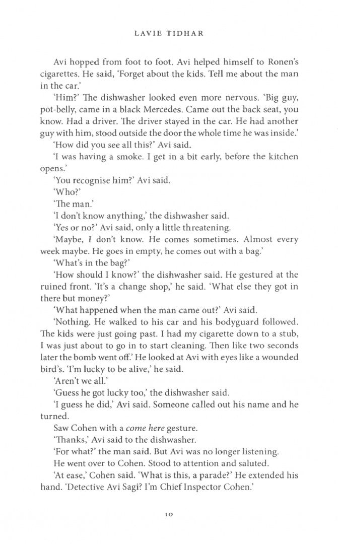 Lavie Tidhar: Maror