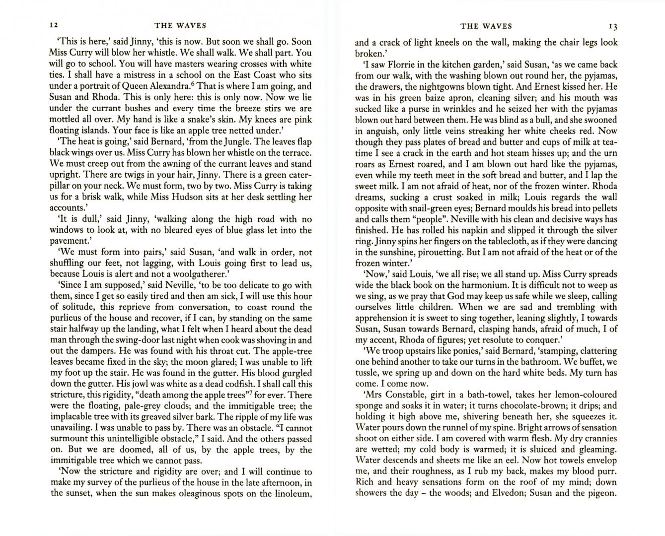 Virginia Woolf: The Waves