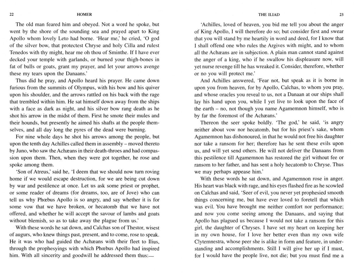 Homer: The Iliad