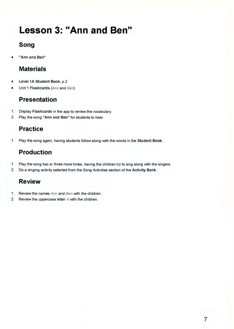 Wade Nichols: Fun English for Schools Teacher's Guide 1A
