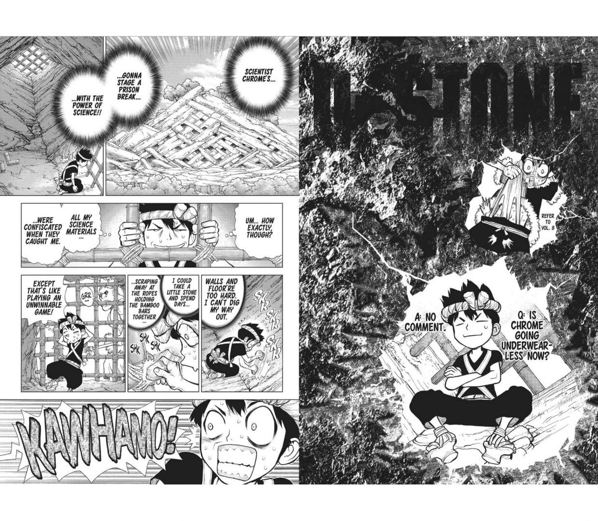 Riichiro Inagaki: Dr. Stone. Volume 9