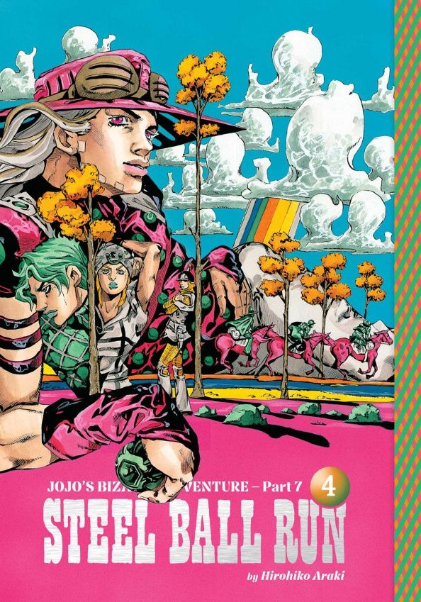 Хирохико Араки: JoJo's Bizarre Adventure. Part 7. Steel Ball Run. Volume 4