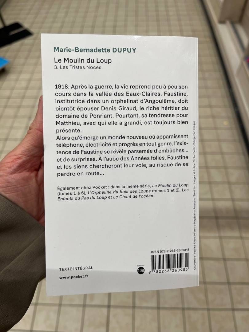 Marie-Bernadette Dupuy: Les Tristes Noces