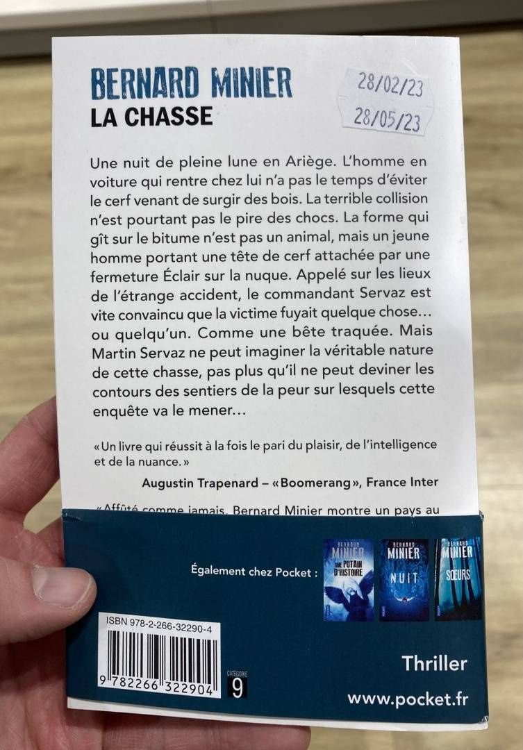 Bernard Minier: La Chasse