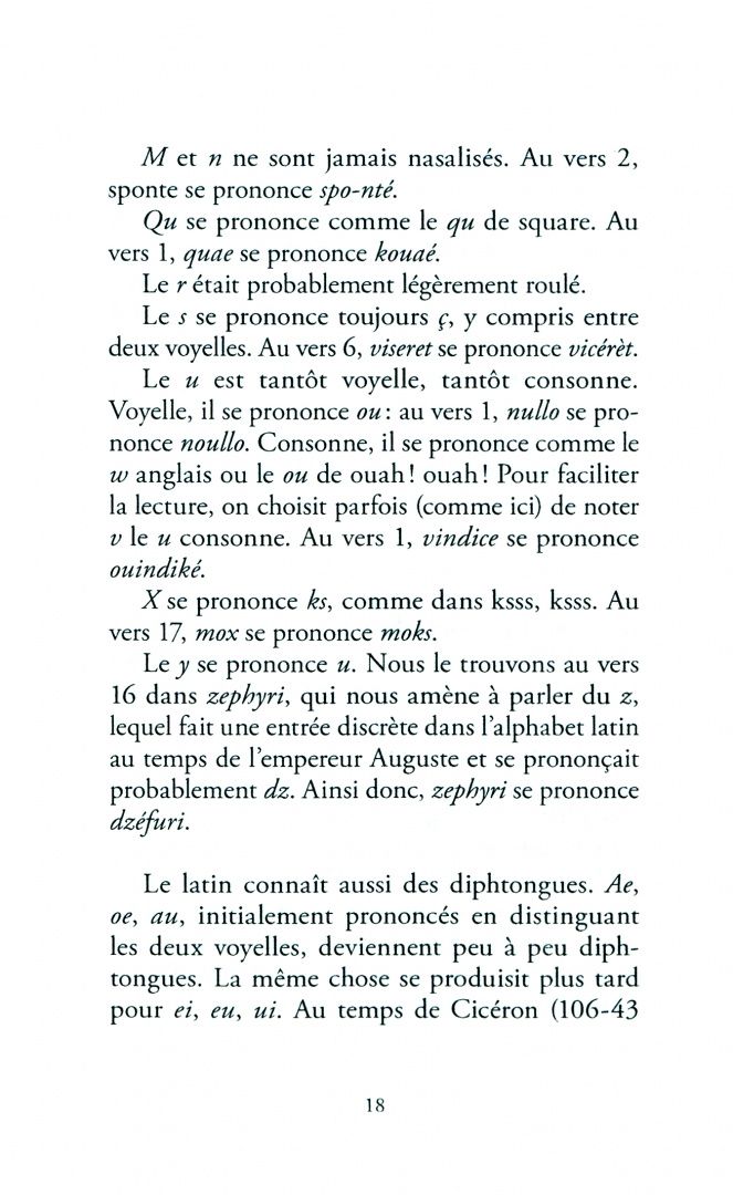 Claude Terreaux: Vous reprendrez bien un peu de latin