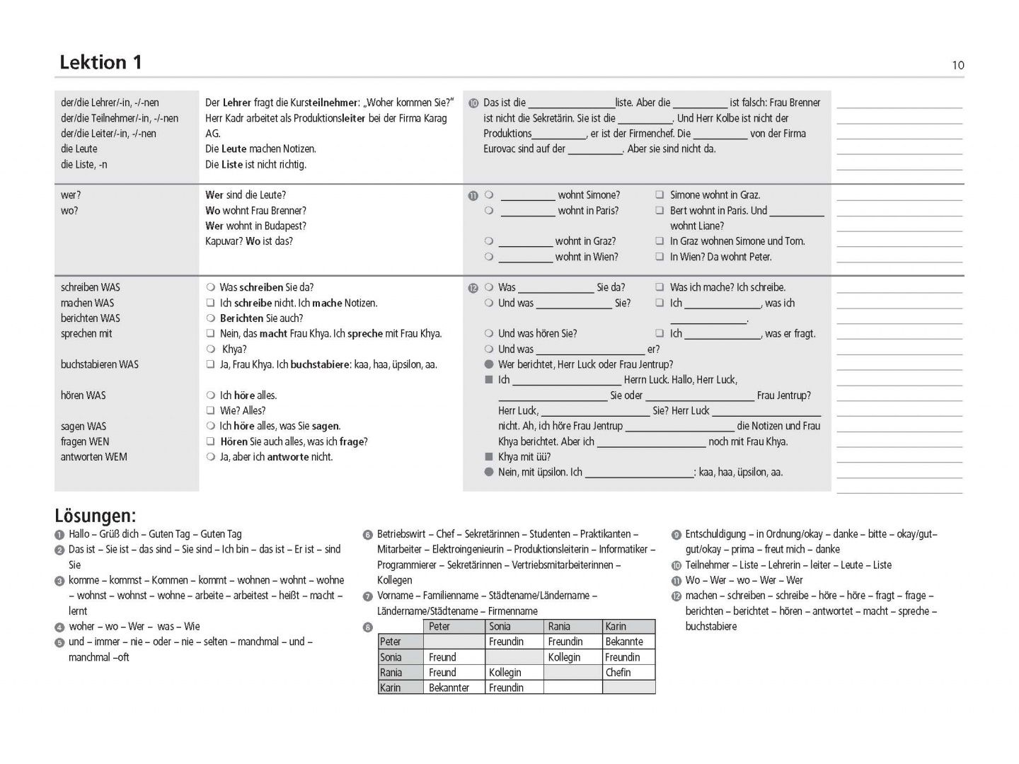 Norbert Becker: Alltag, Beruf & Co. 1. Wörterlernheft. Deutsch als Fremdsprache