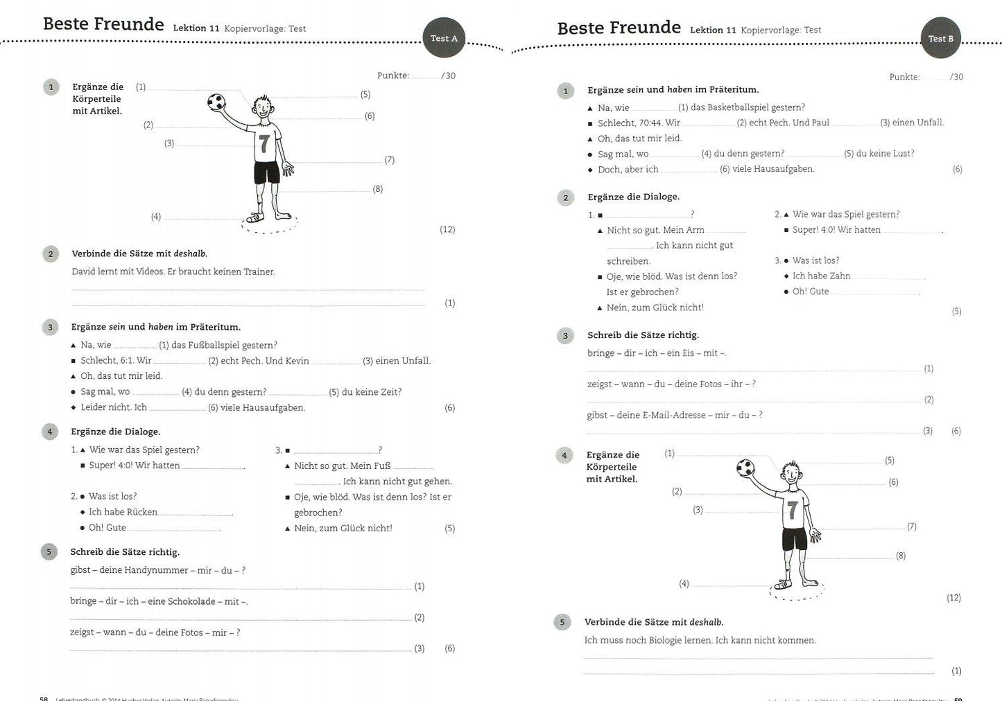 Aliki Balser: Beste Freunde A1.2, Lehrerhandbuch