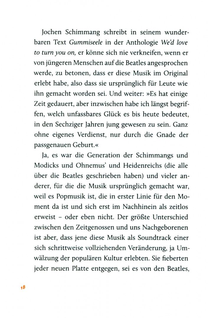Frank Goosen: Frank Goosen über The Beatles
