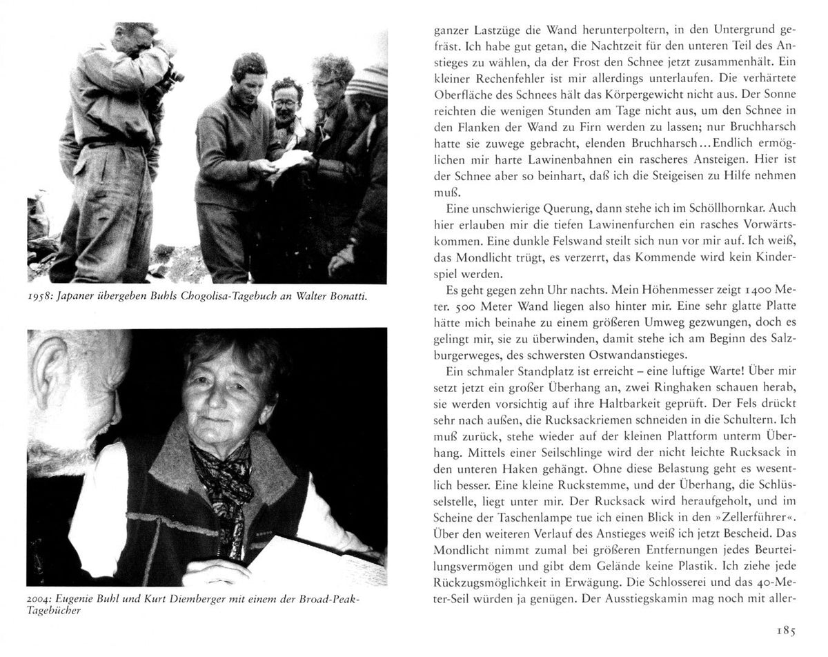 Hermann Buhl: Achttausend drüber und drunter. Mit den Tagebüchern von Nanga Parbat, Broad Peak und Chogolisa