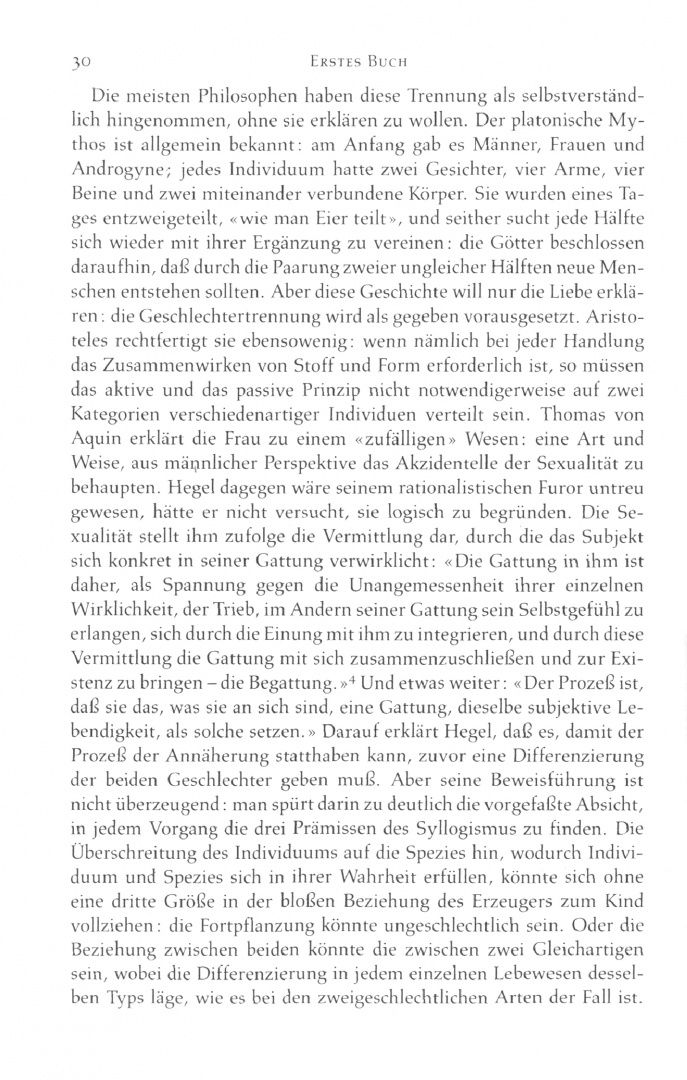 Beauvoir de: Das andere Geschlecht. Sitte und Sexus der Frau