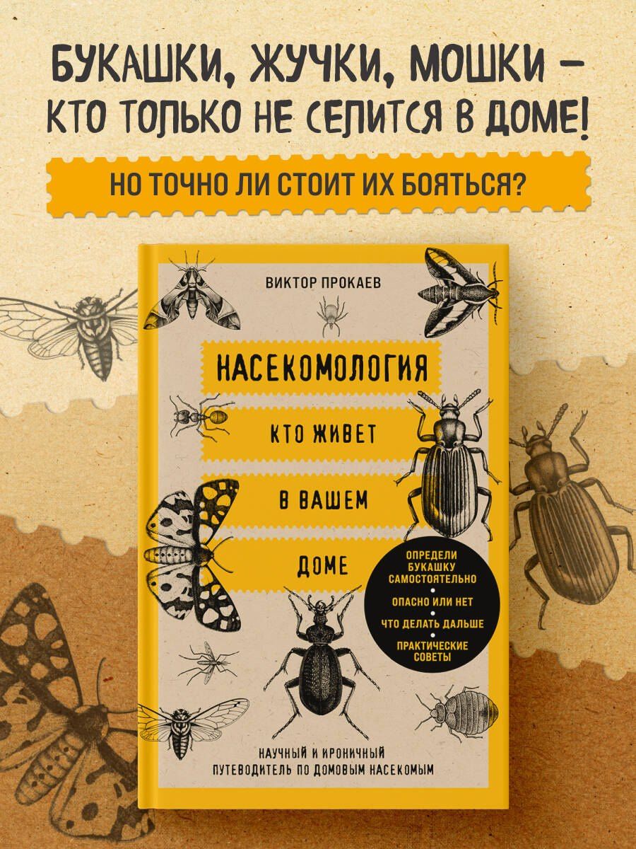Виль Малиношевский: Насекомология. Кто живет в вашем доме: научный и ироничный путеводитель по домовым насекомым