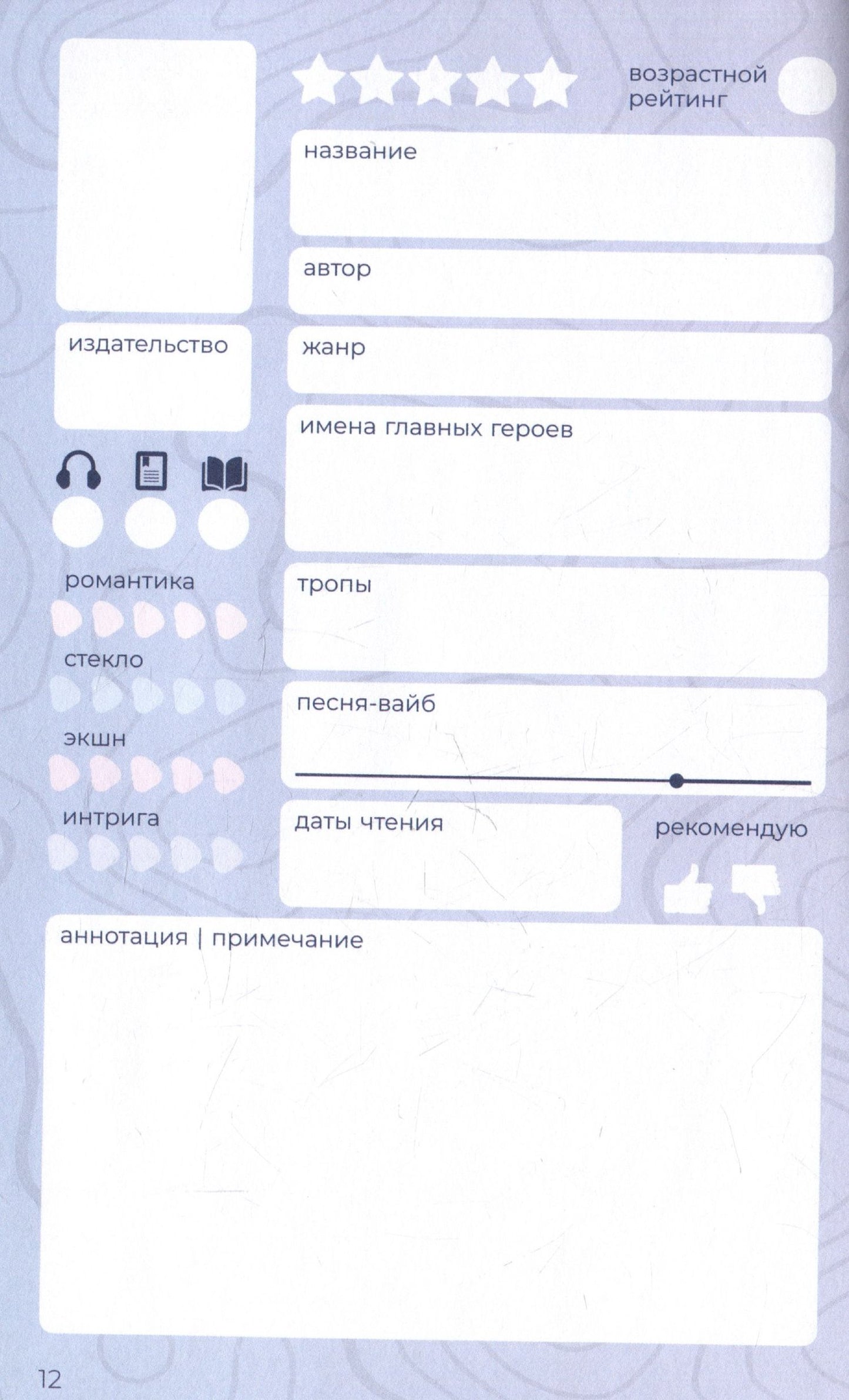 Анжелика Гейн: Читательский дневник