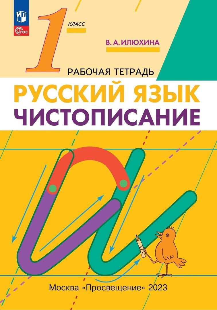 Вера Илюхина: Русский язык. Чистописание 1 класс. Рабочая тетрадь