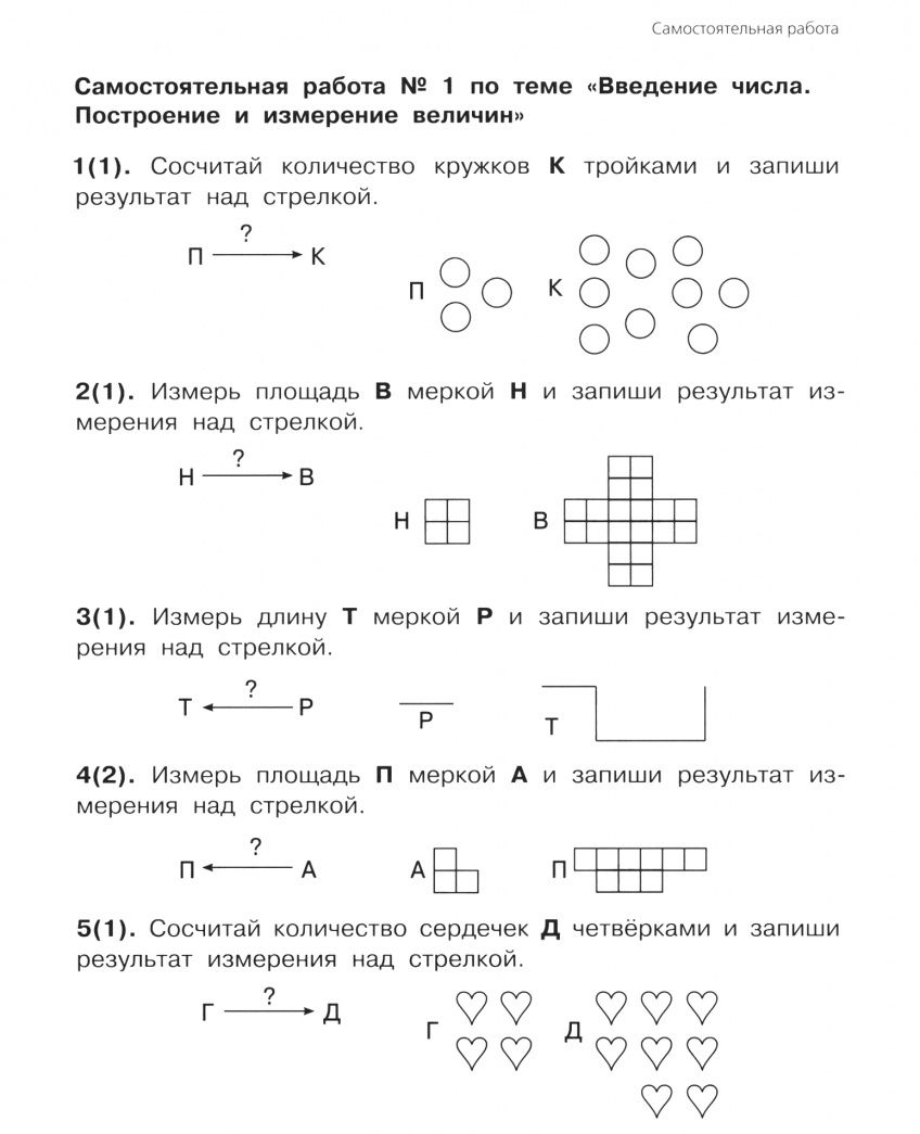 Алексей Воронцов: Математика. 1 класс. Самостоятельные работы на всех этапах учебного года. ФГОС