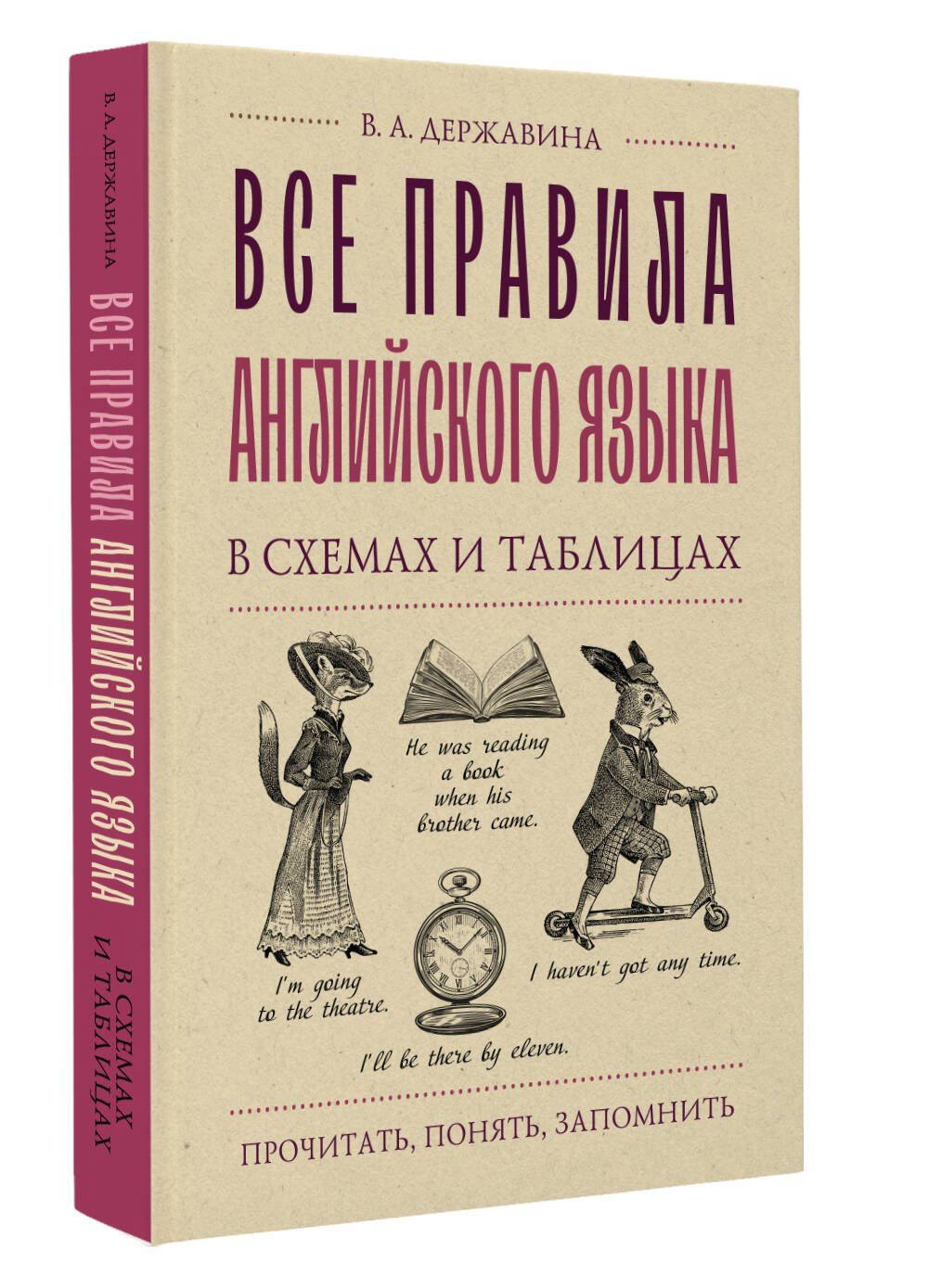 Виктория Державина: Все правила английского языка в схемах и таблицах