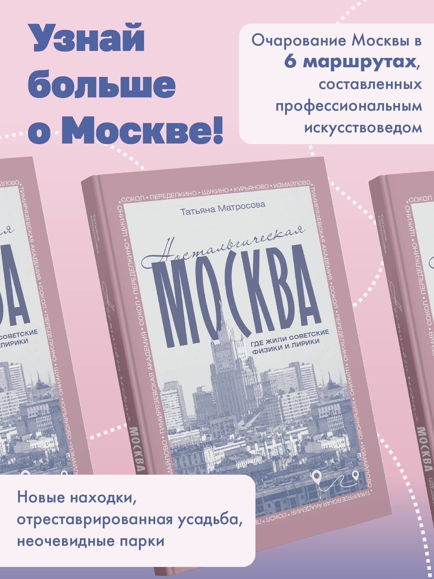 Матросова Т.И.: Ностальгическая Москва. Где жили советские физики и лирики