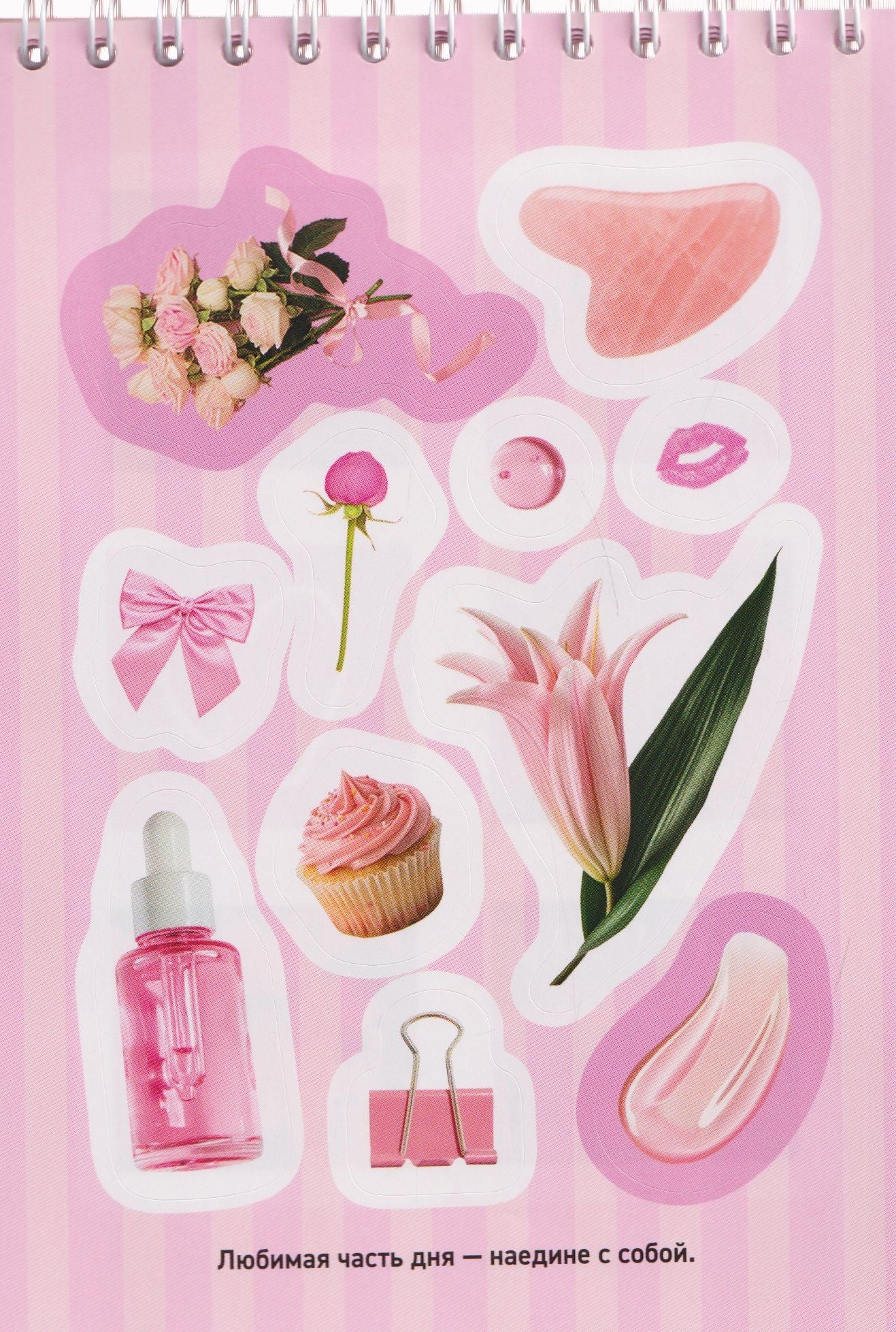 Dreamy Pink. Стикербук
