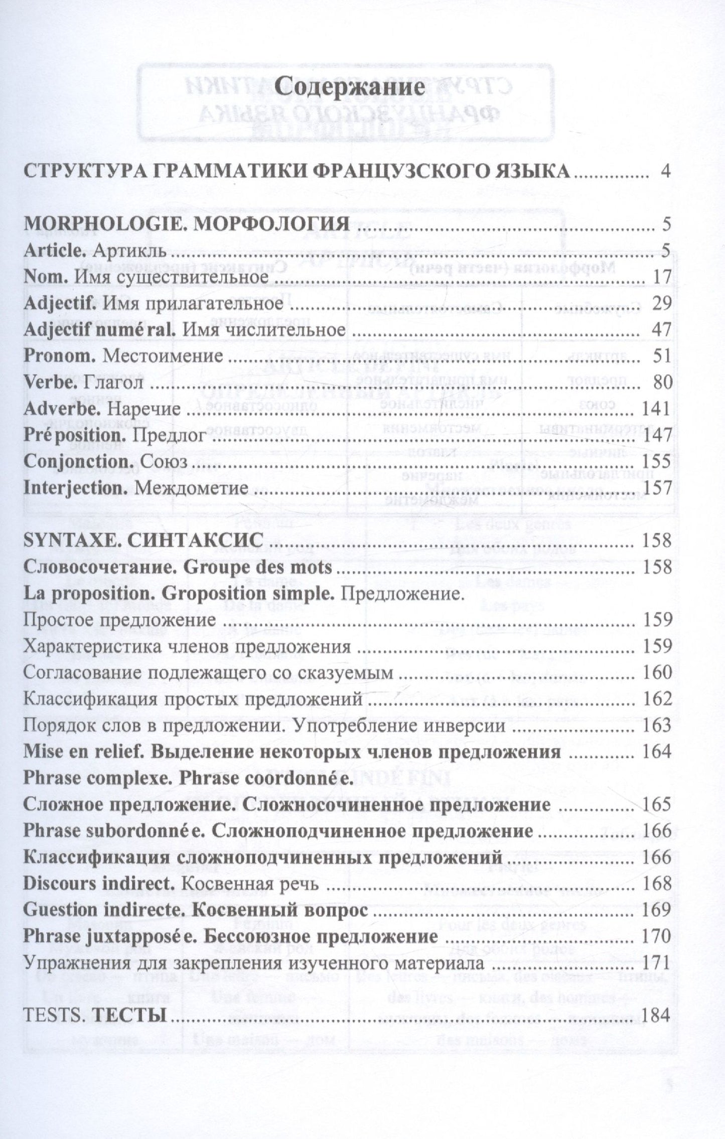 И. Солодухина: Грамматика французского языка в таблицах с упражнениями и тестами