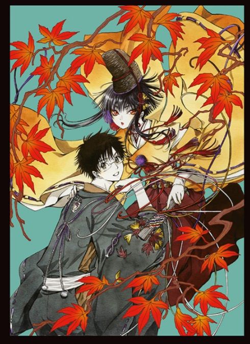 CLAMP: CLAMP COLOR KURO. Официальные иллюстрации с выставки CLAMP